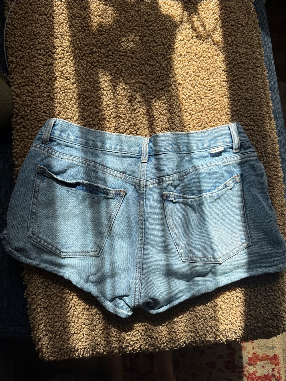 Light Blue Billabong Denim Women’s Shorts size 29